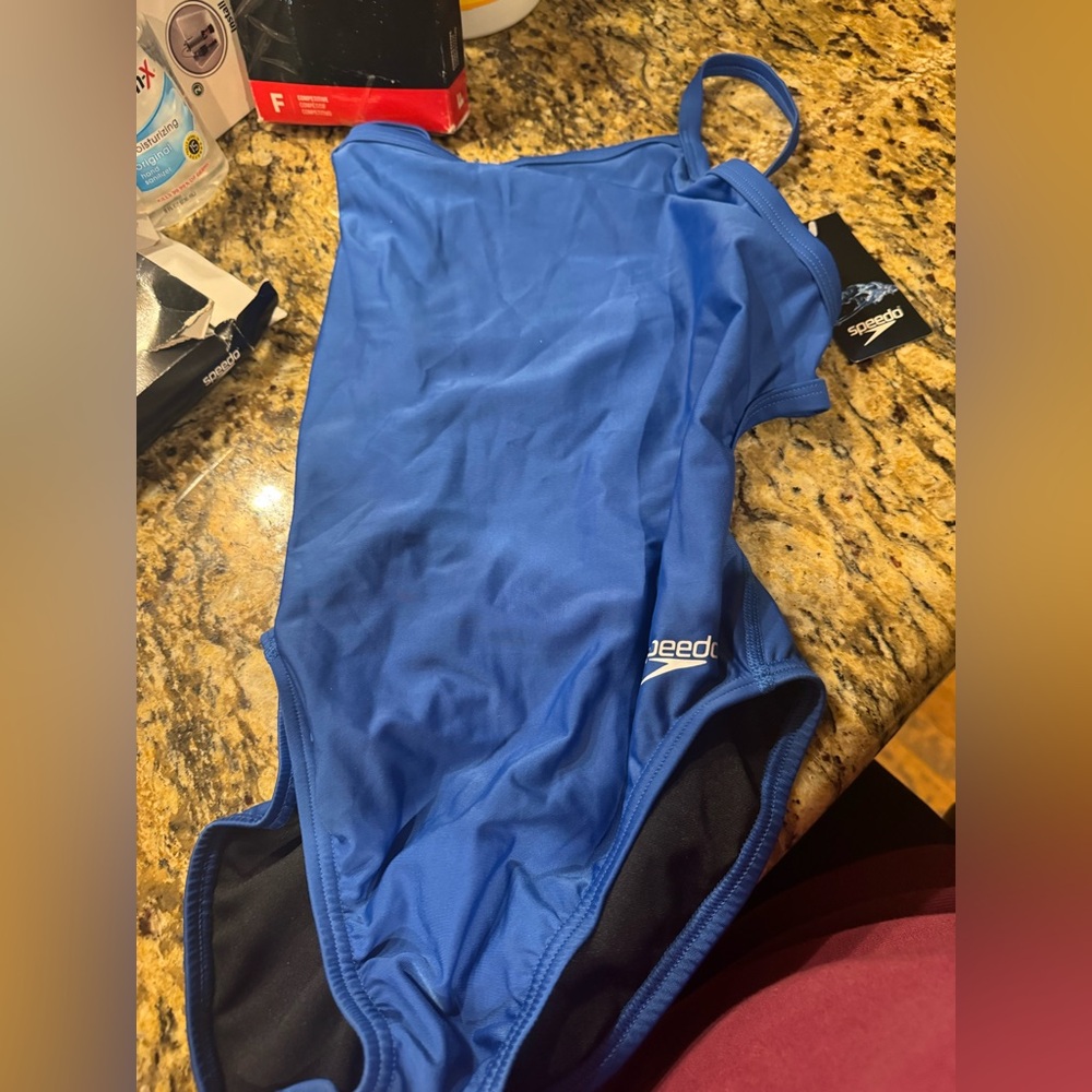 Speedo PRO LT Women’s 8/34 NWT Competitive Swimwear Royal blue